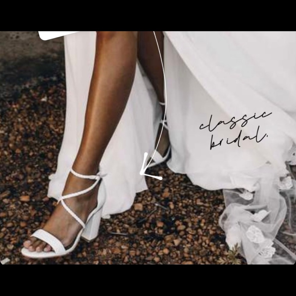 Bridal heels-never worn